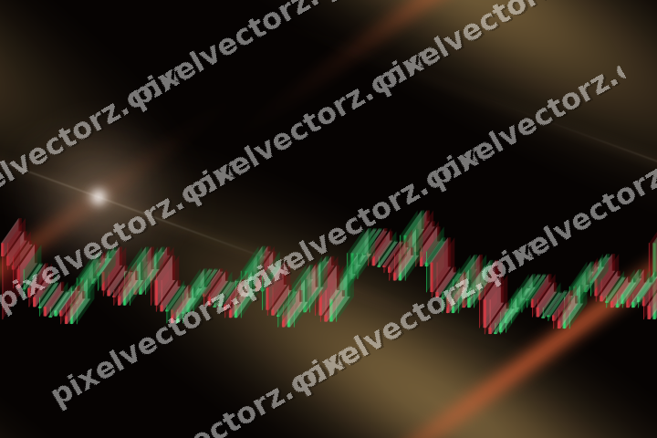 Nahtloser Neon Diagramm Hintergrund in Orange und Bernstein