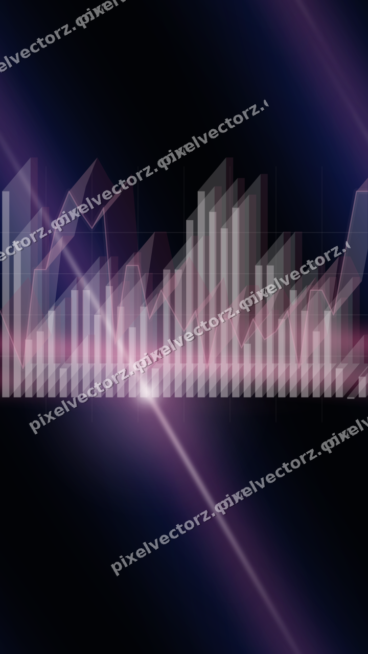 Nahtloser Neon Diagramm Hintergrund in Rosa und Blau