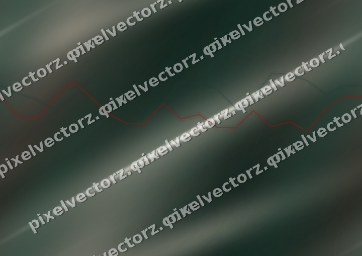 Nahtloser Neon Diagramm Hintergrund in Dunkelrot und Dunkelgrün
