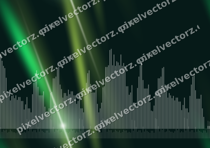 Nahtloser Neon Diagramm Hintergrund in Grün und Limette