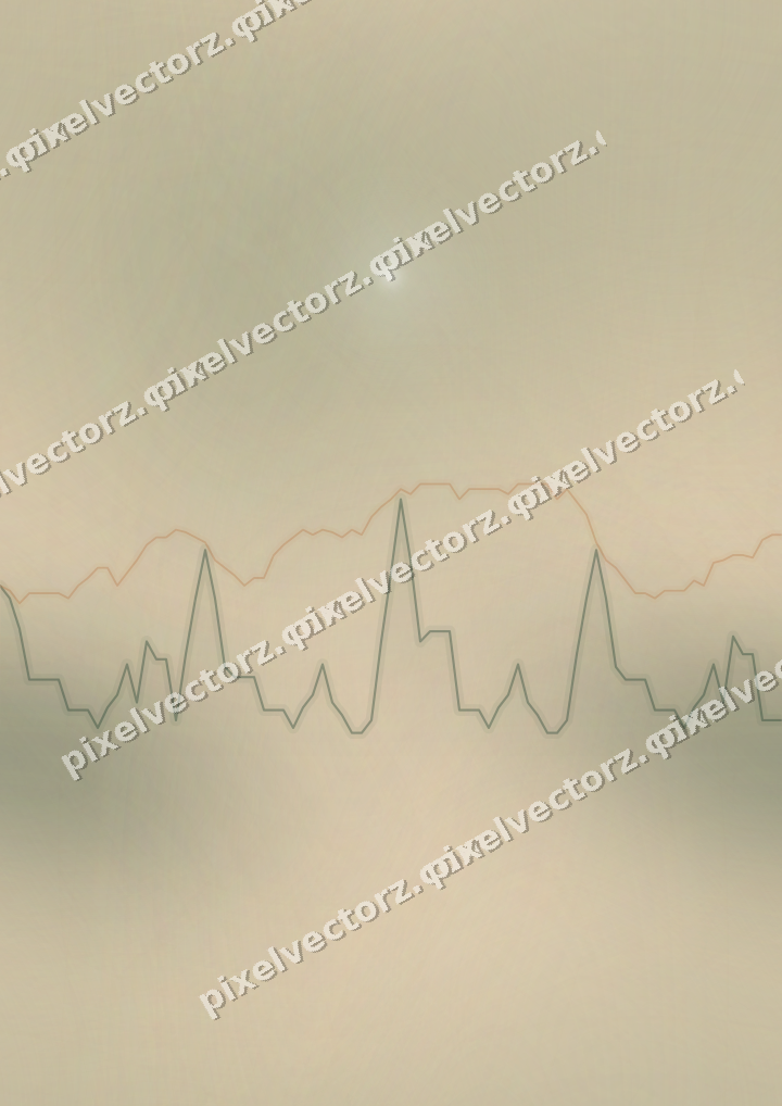 Nahtloser Pastell Diagramm Hintergrund in Dunkelgrün und Orange