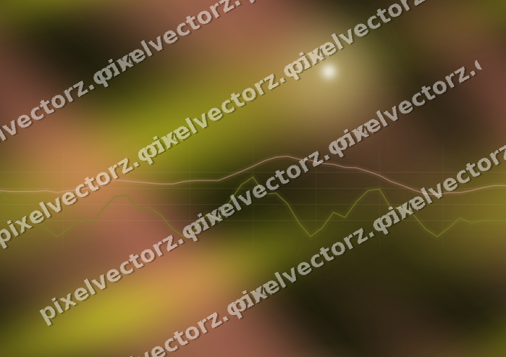 Nahtloser Neon Diagramm Hintergrund in Gelb und Rot