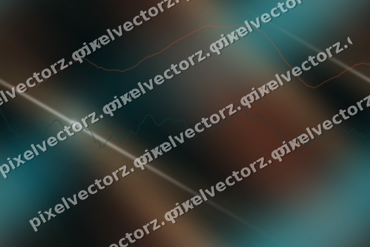 Nahtloser Neon Diagramm Hintergrund in Petrol und Orange