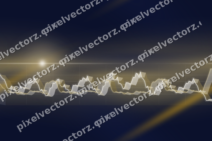 Nahtloser Neon Diagramm Hintergrund in Bernstein und Blau