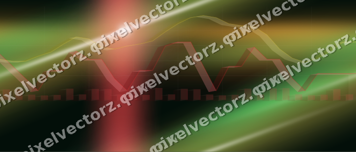 Nahtloser Neon Diagramm Hintergrund in Rot und Orange
