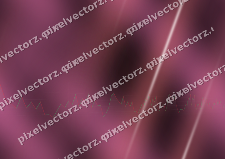 Nahtloser Neon Diagramm Hintergrund in Rosa und Rot