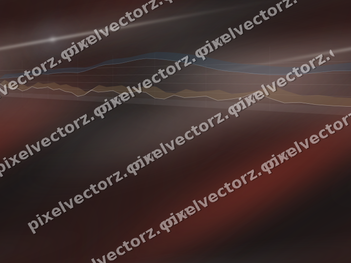 Nahtloser Neon Diagramm Hintergrund in Rot und Blassbernstein