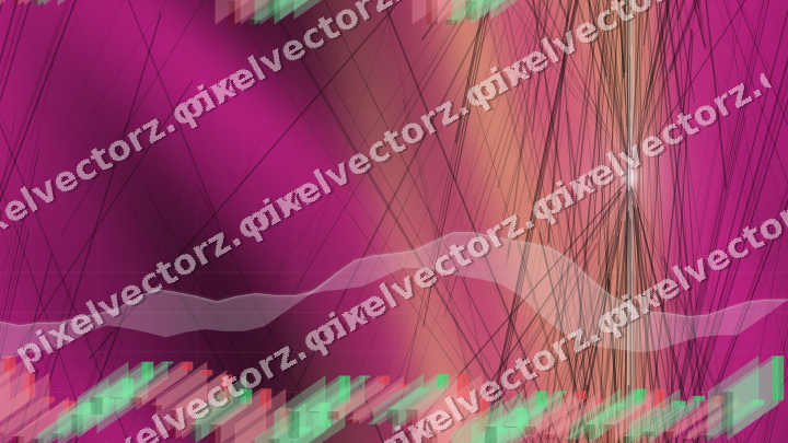 Nahtloser Neon Diagramm Hintergrund in Magenta und Rosa