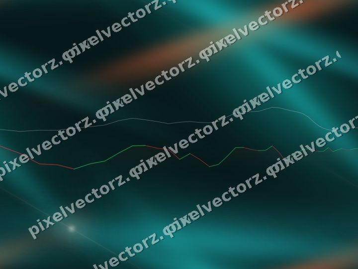 Nahtloser Neon Diagramm Hintergrund in Orange und Petrol