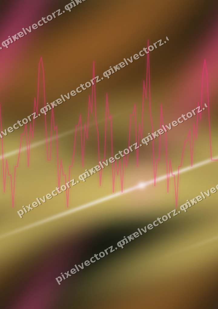 Nahtloser Neon Diagramm Hintergrund in Rosa und Orange