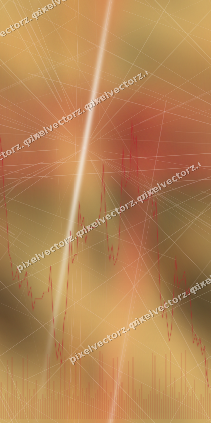 Nahtloser Neon Diagramm Hintergrund in Rot und Bernstein