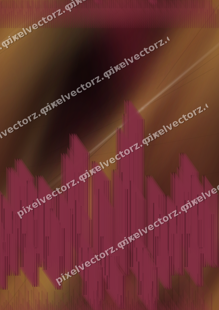 Nahtloser Neon Diagramm Hintergrund in Rosa und Bernstein