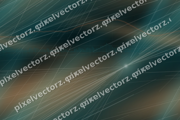 Nahtloser Neon Diagramm Hintergrund in Petrol und Orange