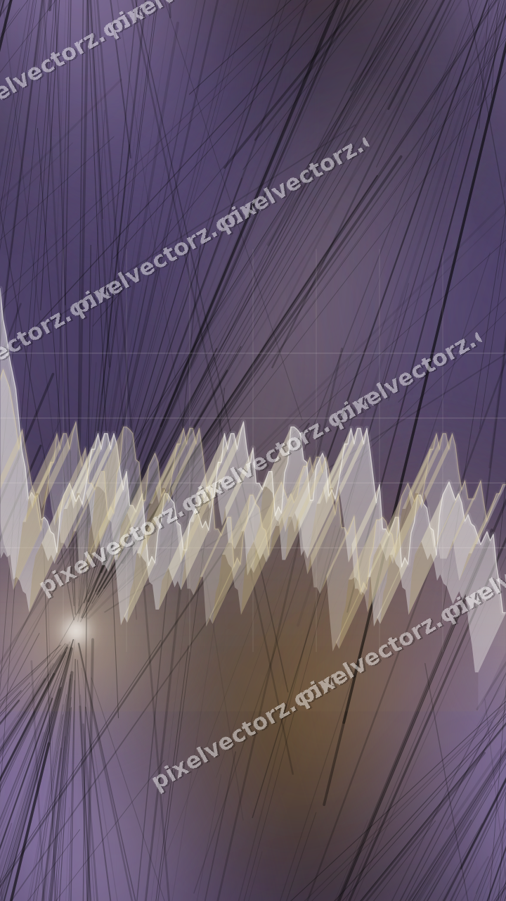 Nahtloser Neon Diagramm Hintergrund in Bernstein und Violett