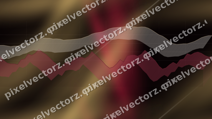 Nahtloser Neon Diagramm Hintergrund in Rosa und Rot