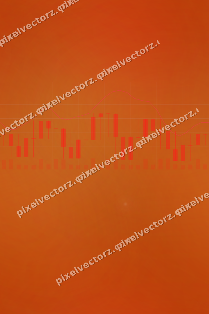 Nahtloser Neon Diagramm Hintergrund in Rot und Orange