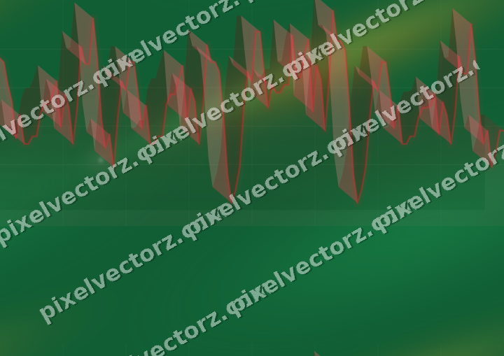 Nahtloser Neon Diagramm Hintergrund in Rot und Orange
