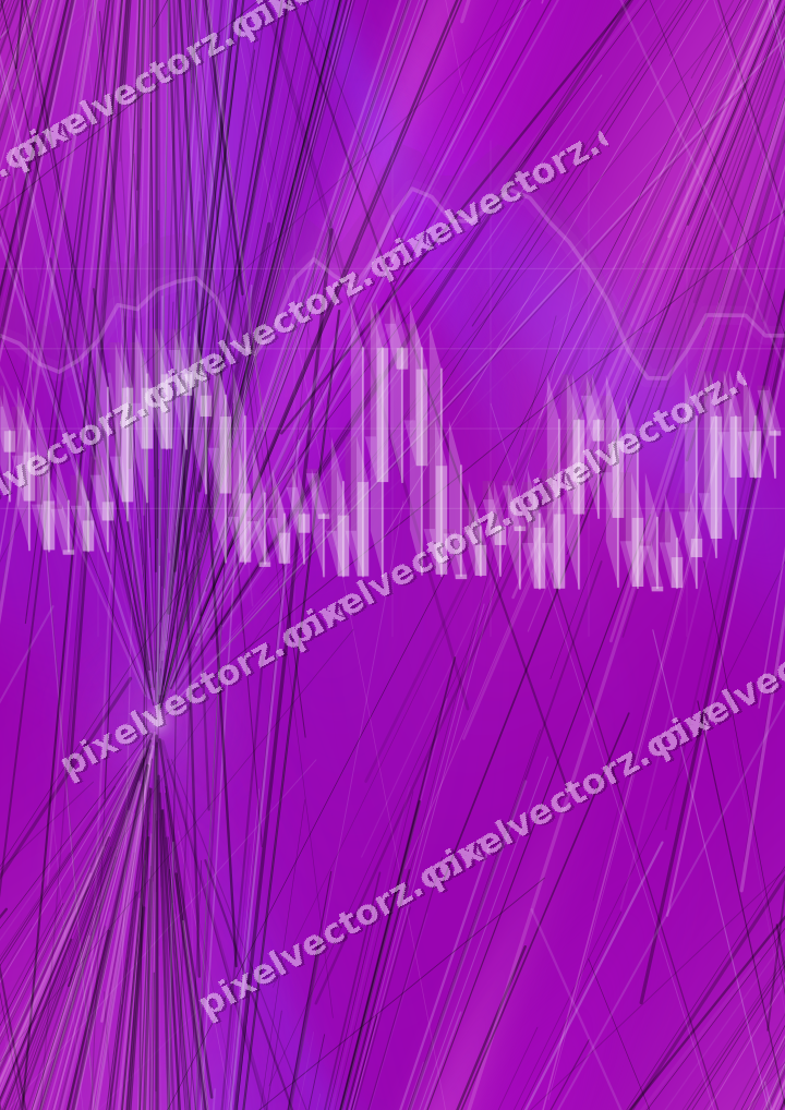 Nahtloser Neon Diagramm Hintergrund in Violett und Blau