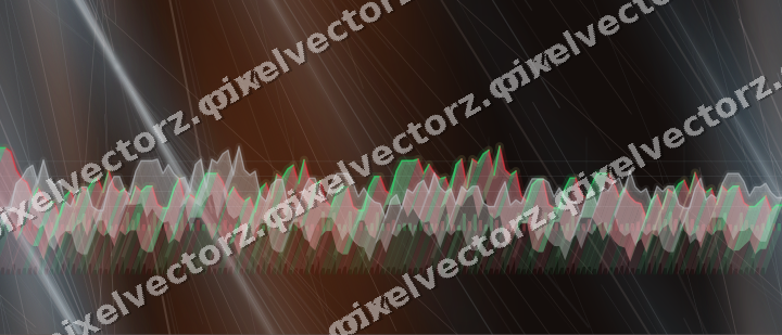 Nahtloser Neon Diagramm Hintergrund in Türkis und Rot