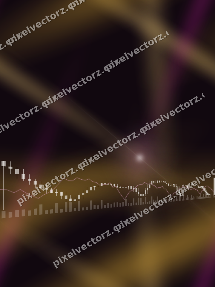 Nahtloser Neon Diagramm Hintergrund in Magenta und Bernstein