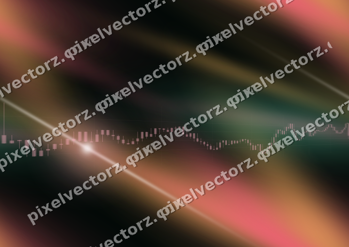 Nahtloser Neon Diagramm Hintergrund in Rosa und Bernstein
