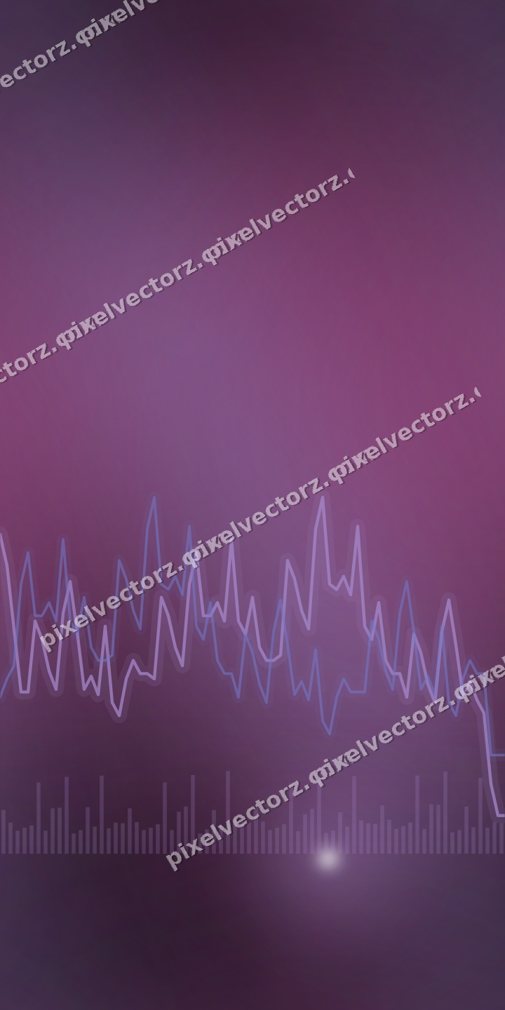 Nahtloser Neon Diagramm Hintergrund in Violett und Blau