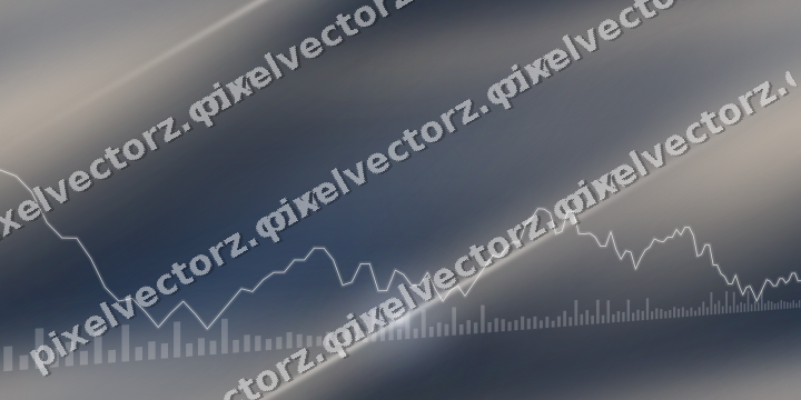 Nahtloser Neon Diagramm Hintergrund in Dunkelblau und Rot