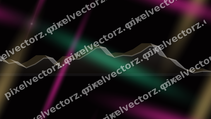 Nahtloser Neon Diagramm Hintergrund in Magenta und Rosa