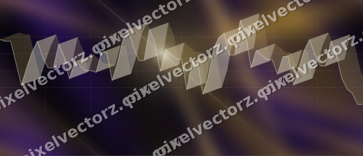 Nahtloser Neon Diagramm Hintergrund in Bernstein und Violett