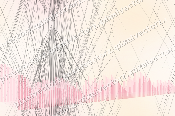Nahtloser Pastell Diagramm Hintergrund in Blassrosa und Blassbernstein