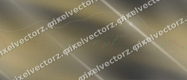 Nahtloser Neon Diagramm Hintergrund in Bernstein und Grau