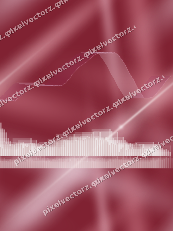 Nahtloser Neon Diagramm Hintergrund in Blassrosa und Blassrot
