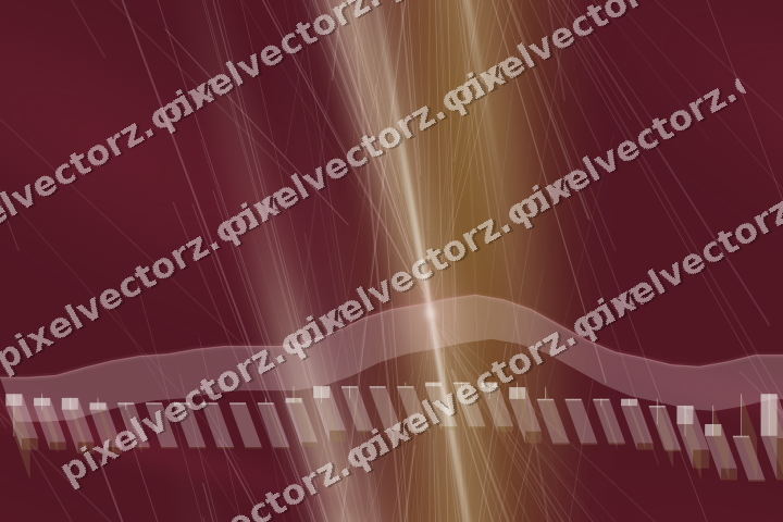 Nahtloser Neon Diagramm Hintergrund in Dunkelrosa und Rot
