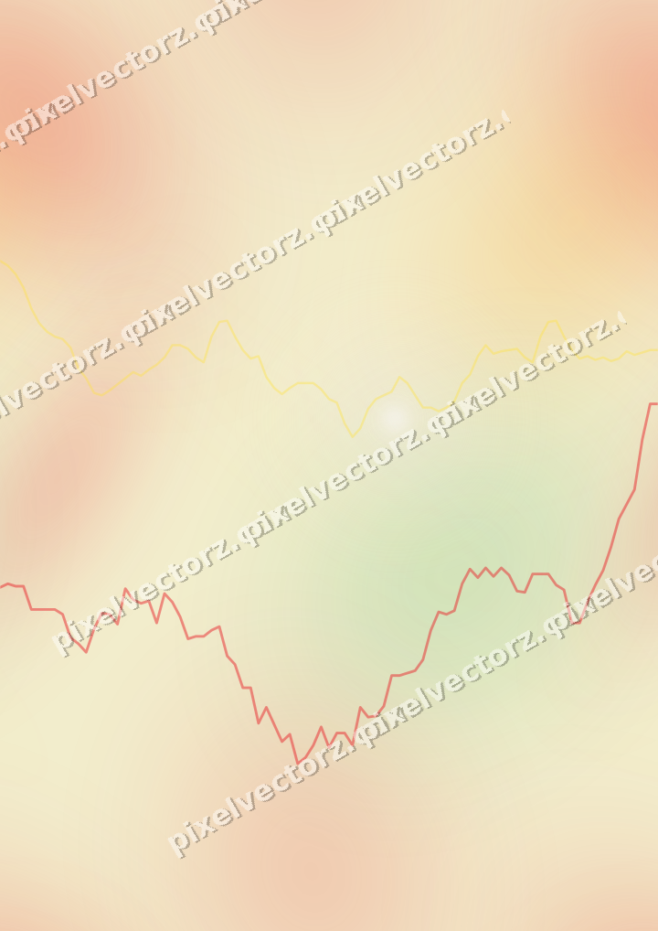 Nahtloser Pastell Diagramm Hintergrund in Rot und Orange