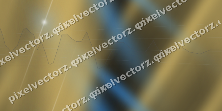 Nahtloser Neon Diagramm Hintergrund in Blau und Bernstein