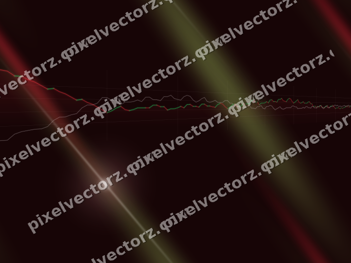 Nahtloser Neon Diagramm Hintergrund in Rot und Grün