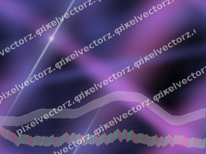 Nahtloser Neon Diagramm Hintergrund in Violett und Blau