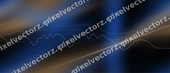Nahtloser Neon Diagramm Hintergrund in Blau und Rot