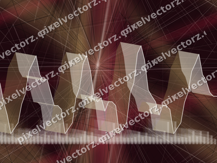 Nahtloser Neon Diagramm Hintergrund in Rosa und Bernstein