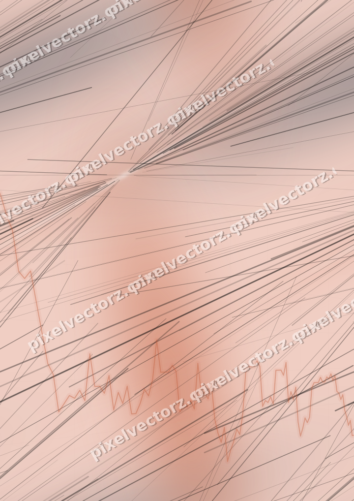 Nahtloser Pastell Diagramm Hintergrund in Orange und Türkis