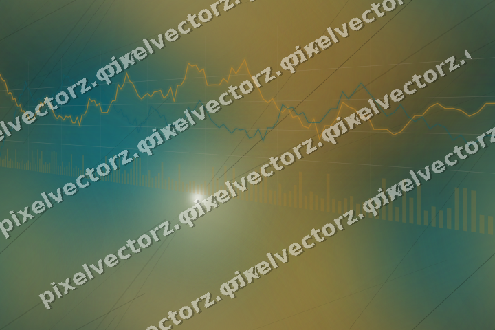 Nahtloser Neon Diagramm Hintergrund in Bernstein und Petrol