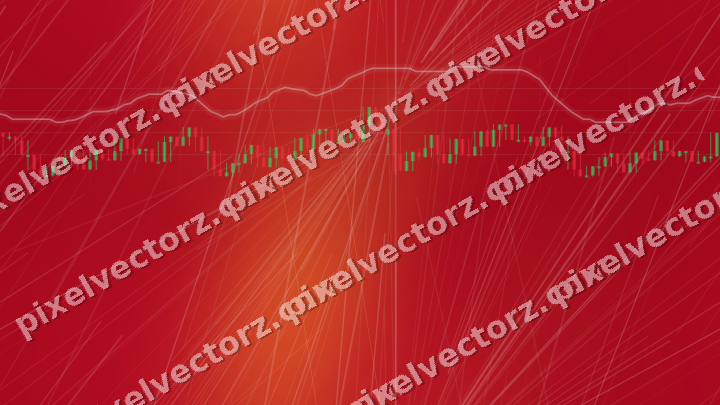 Nahtloser Neon Diagramm Hintergrund in Orange und Bernstein