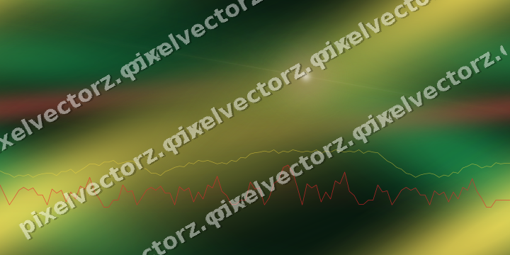 Nahtloser Neon Diagramm Hintergrund in Rot und Orange