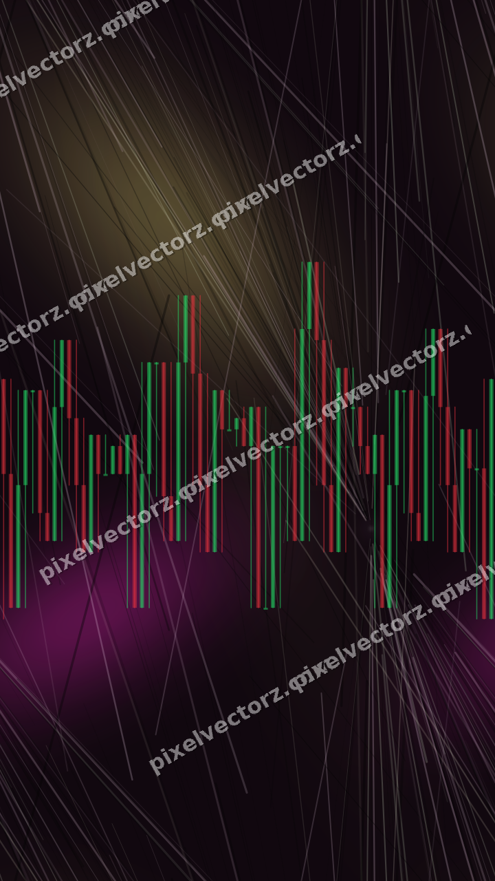 Nahtloser Neon Diagramm Hintergrund in Magenta und Limette