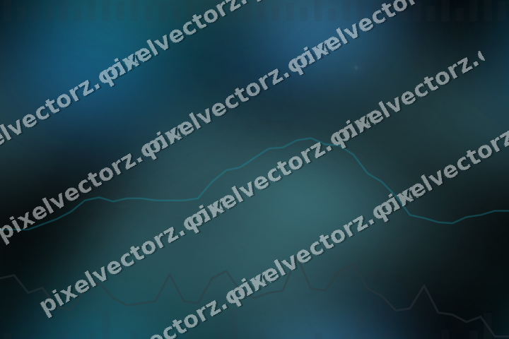 Nahtloser Neon Diagramm Hintergrund in Blau und Petrol