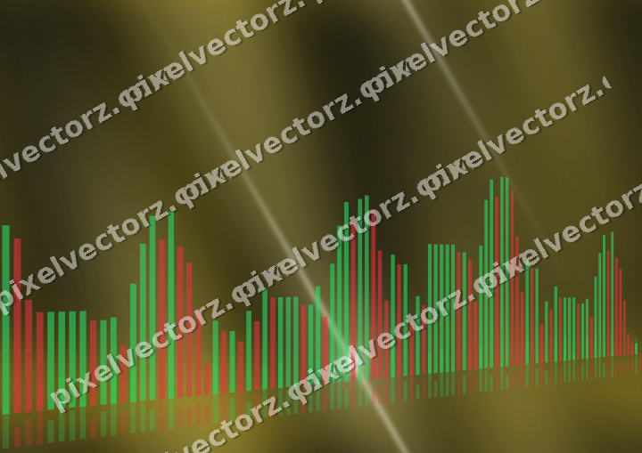 Nahtloser Neon Diagramm Hintergrund in Bernstein und Gelb