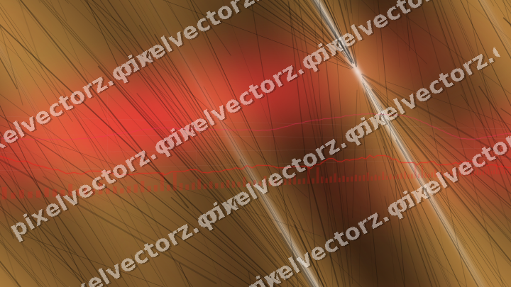 Nahtloser Neon Diagramm Hintergrund in Rot und Orange