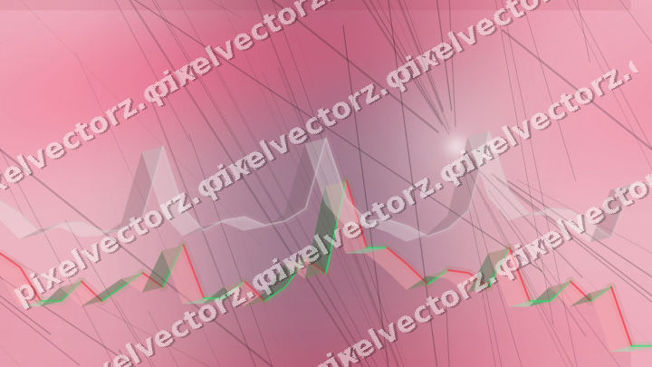 Nahtloser Pastell Diagramm Hintergrund in Rosa und Bernstein