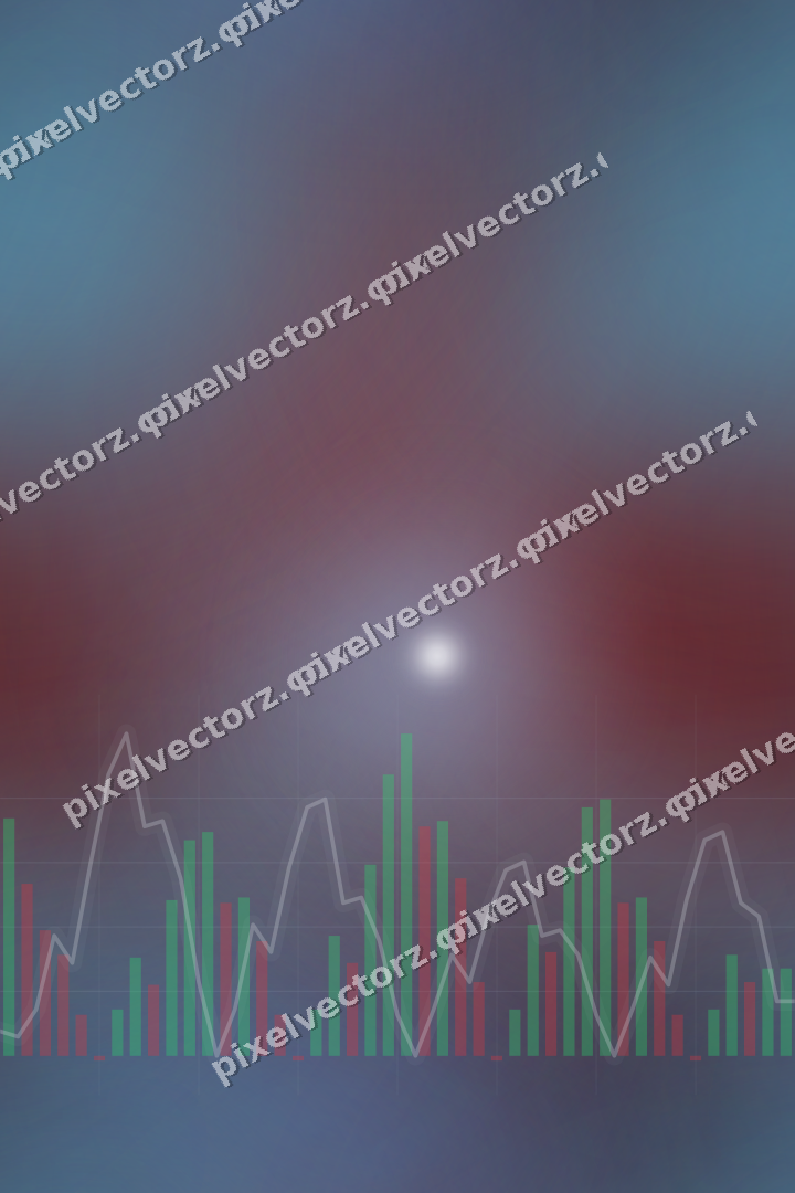 Nahtloser Neon Diagramm Hintergrund in Blau und Rot