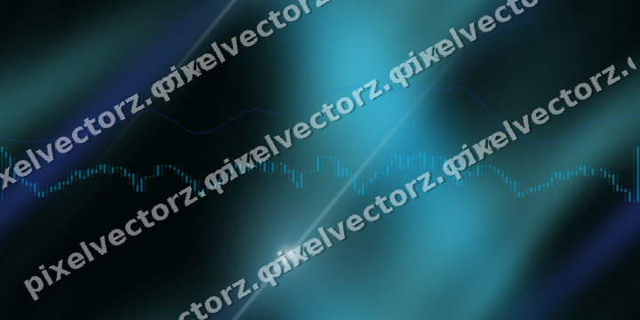 Nahtloser Neon Diagramm Hintergrund in Türkis und Petrol